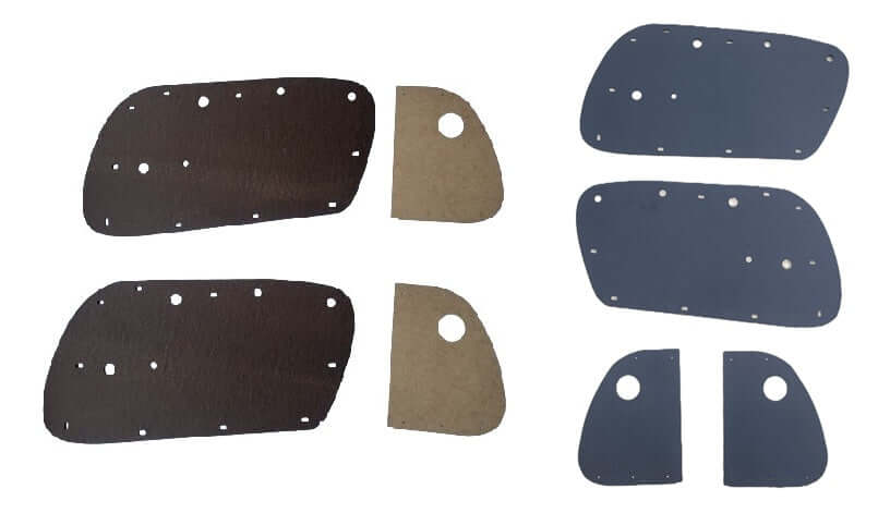 Pair of Interior Door Panels & Rear Panels fits Jeep Commando Convertible 66-70