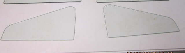 Replacement Pair of Vent glass fits Jeep Commando 67-73