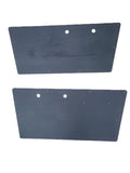 Pair of Interior Door Panels fits Ford Bronco 66-67 w/Screw Holes
