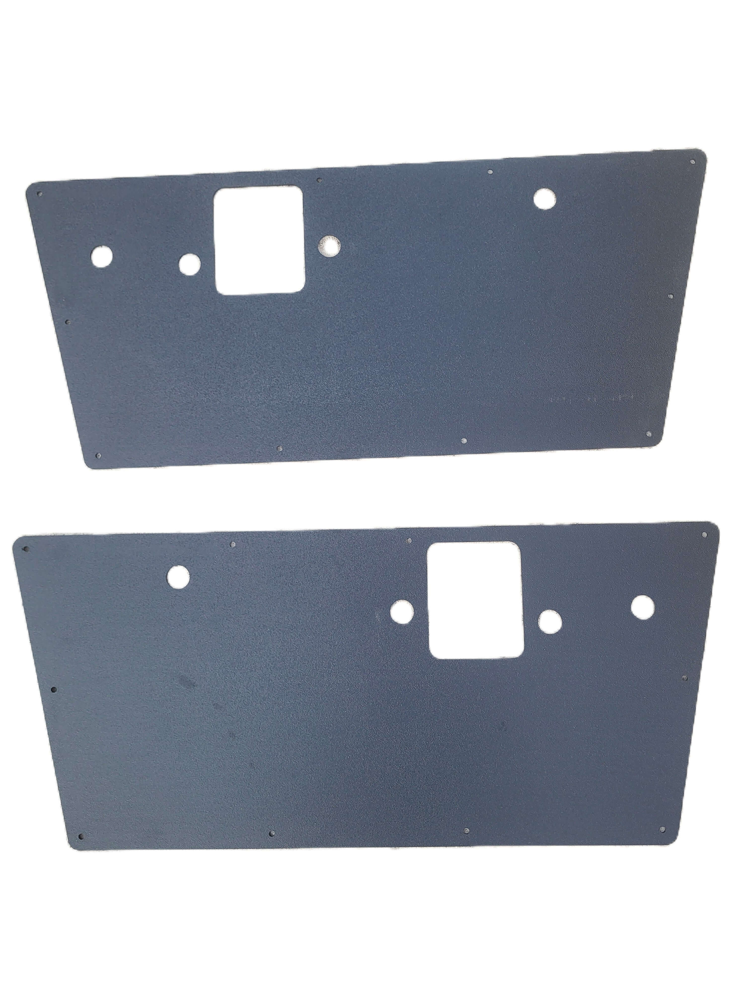 Pair of Interior Door Panels fits Ford Bronco 68-77 w/Screw Holes
