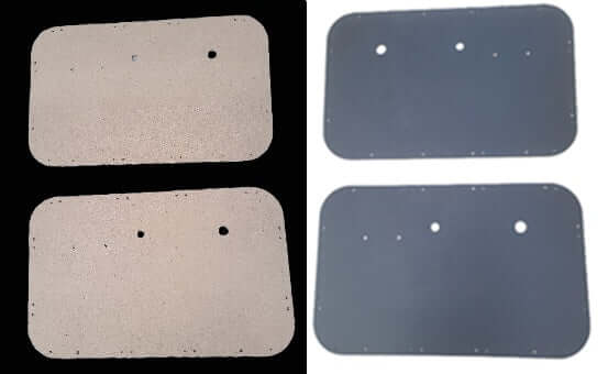 Pair of Interior Door Panels fits Ford Pickup 67 only