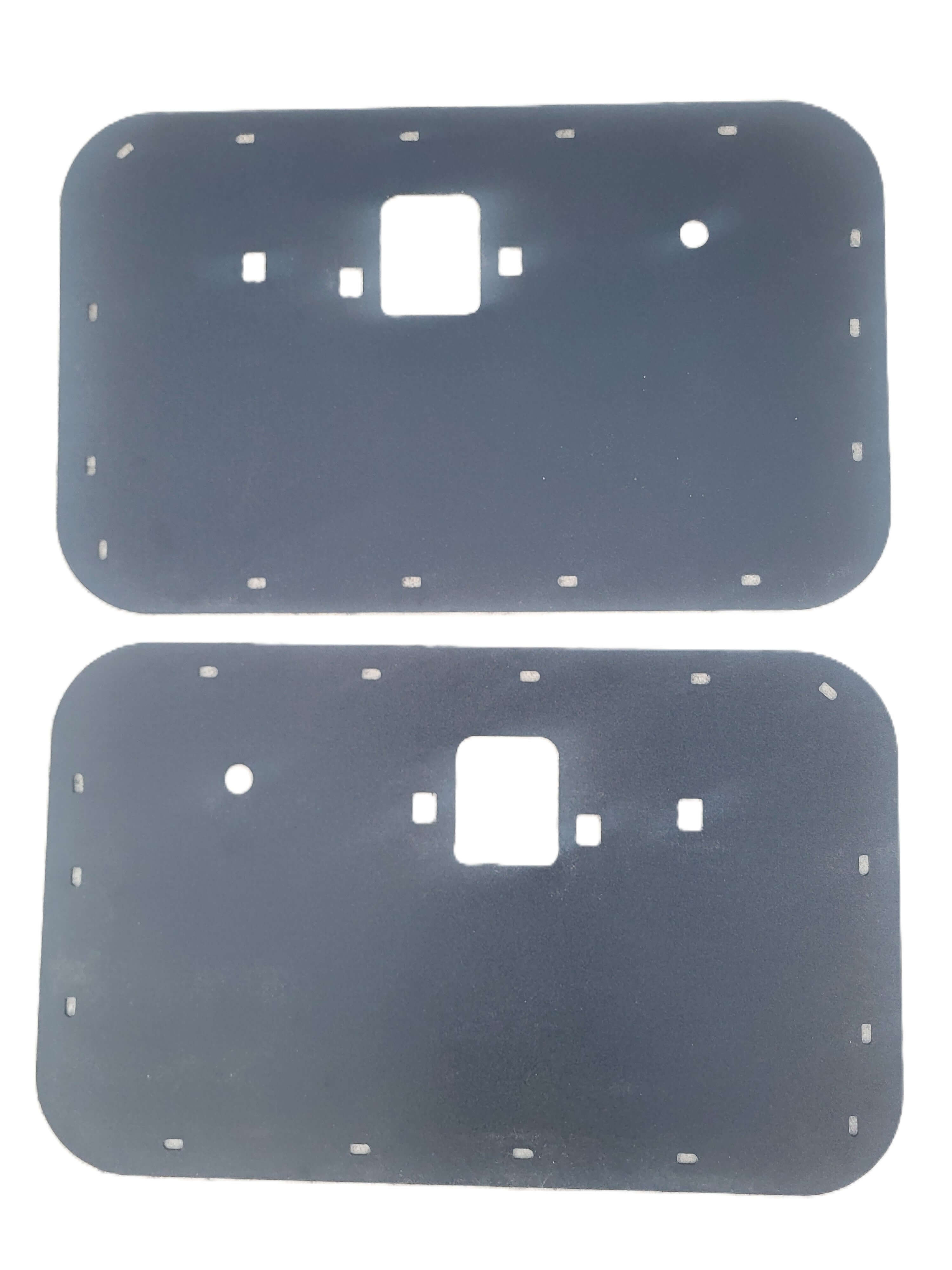 Pair of Interior Door Panels fits Ford Pickup 71-72 with Large door panel