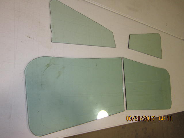 Reproduction Complete glass Package fits Willys Jeepster 48-51