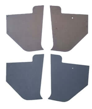 Pair of Interior Kick Panels fits Willys Overland Jeepster 48-51