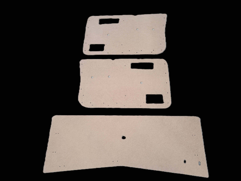 Pair of Front Door Panels w/Rear Panel fits Jeep Comanche Pickup MJ 86-92