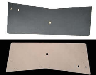 Rear panel fits Jeep Comanche/MJ 84-92