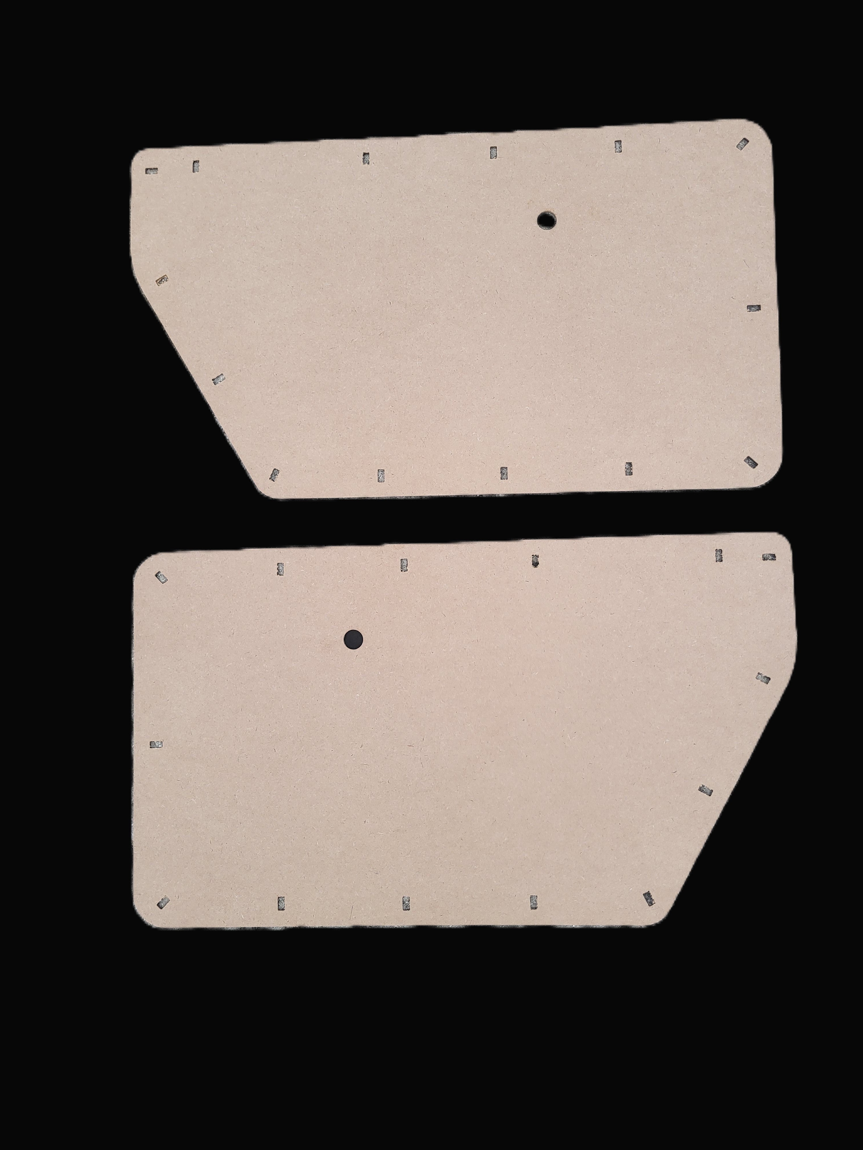 Pair of Interior Door Panels fits International Scout 80 60-62 w/sliding glass