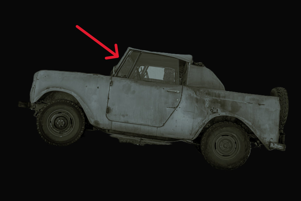 Replacement Windshield Glass fits Scout 80/800 60-71