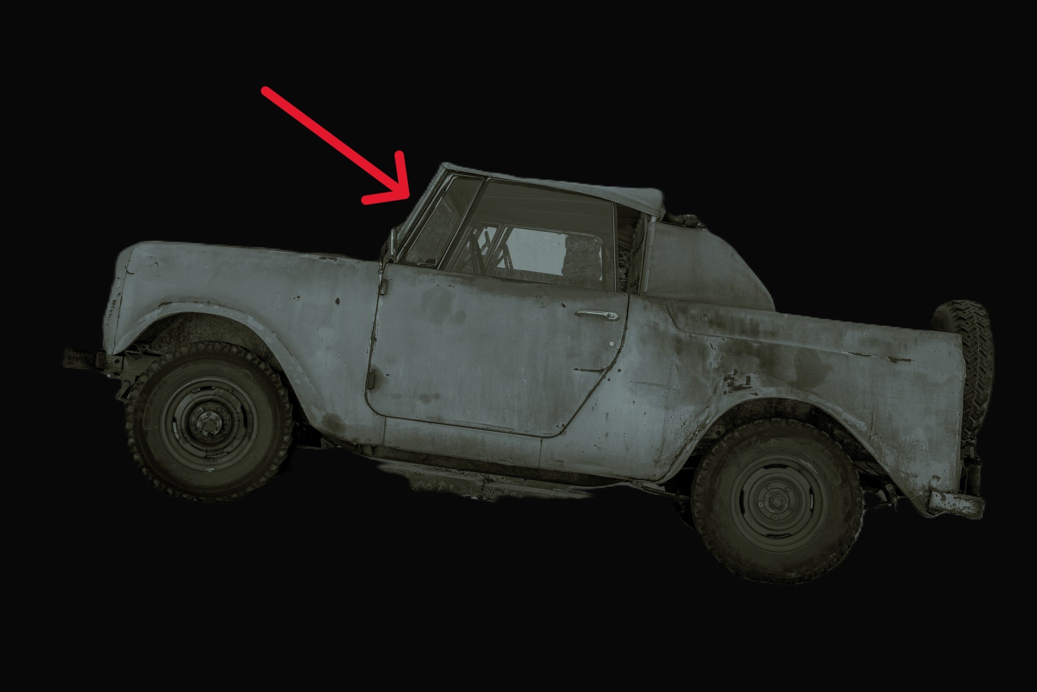 Replacement Windshield Glass fits Scout 80/800 60-71