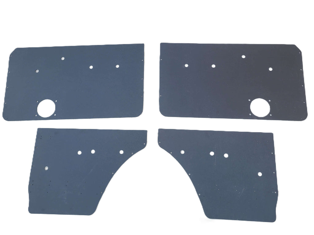 Pair of Manual Window Front & Rear Door Panels fits Jeep Wagoneer 73-83