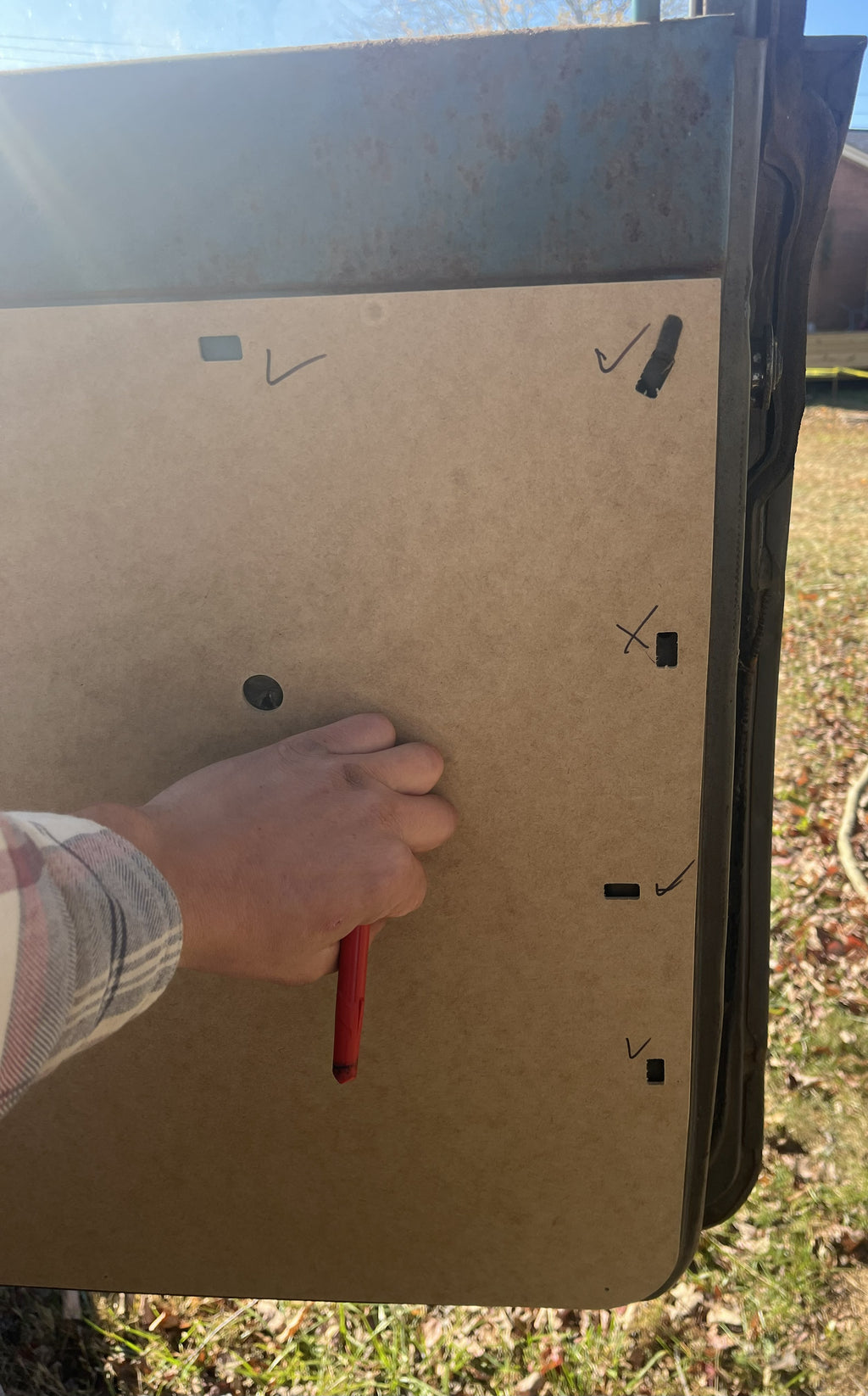 Complete Manual Window 10 Piece ABS Plastic Panel set fits Jeep Wagoneer 63-72