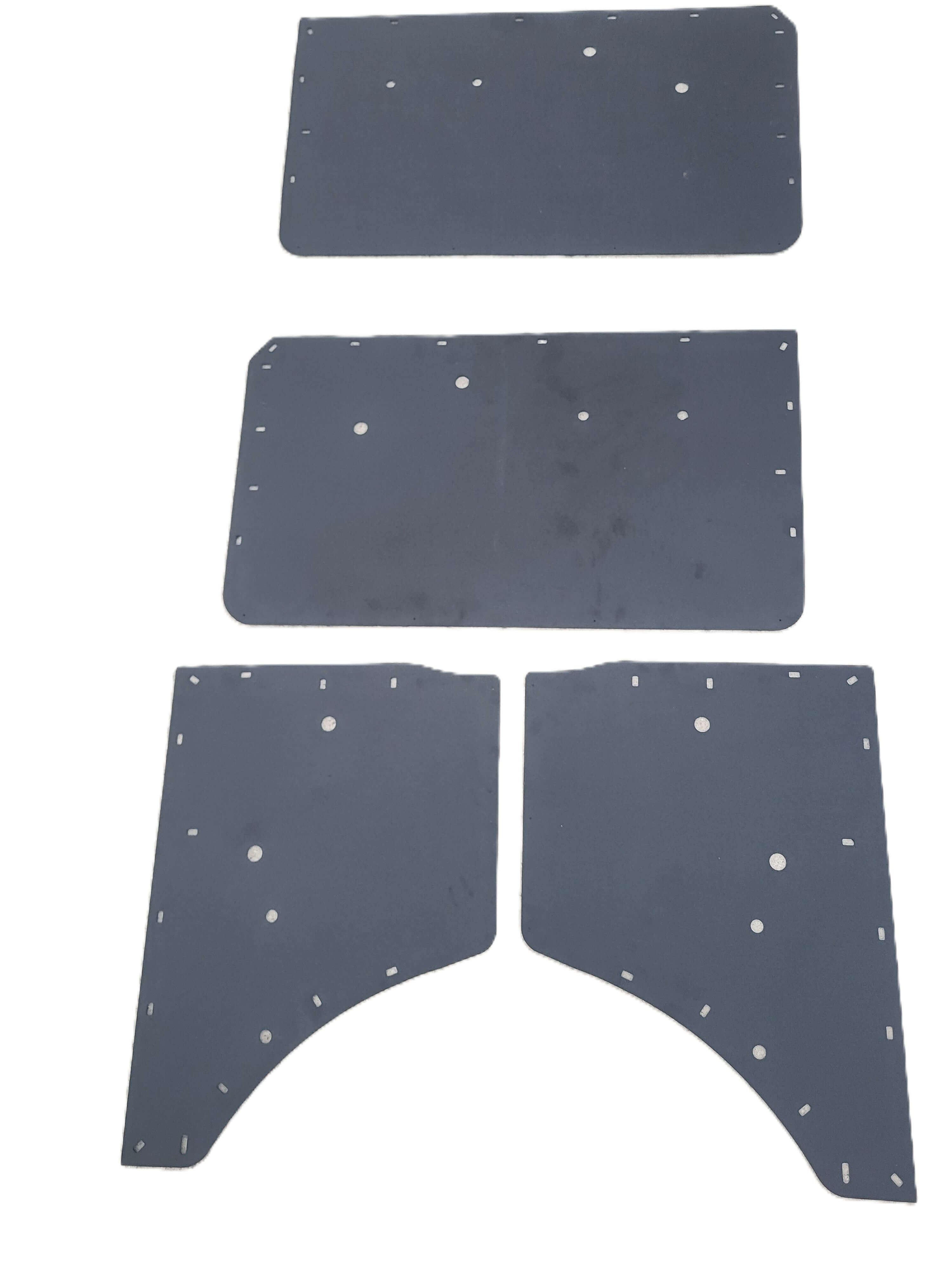 Complete Manual Window 10 Piece Panel set fits Jeep Wagoneer 63-72