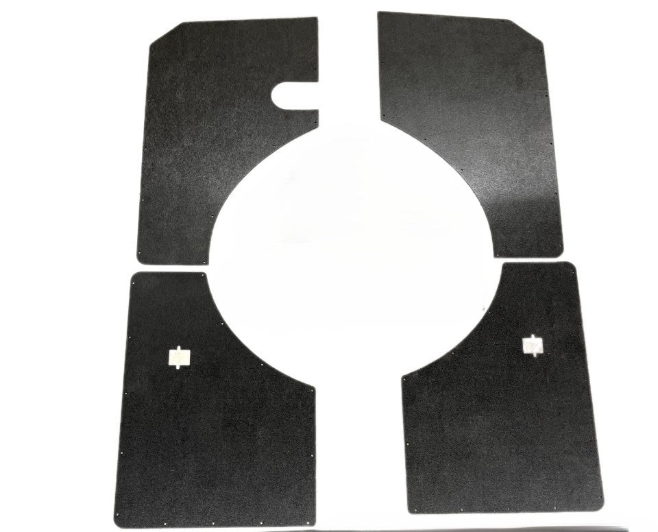 Rear Cargo Interior panel set fits Willys Wagon 46-63