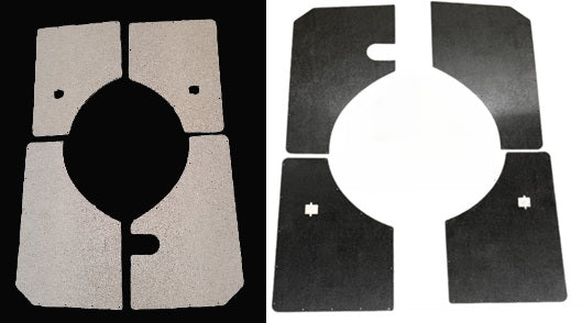 Rear Cargo Interior panel set fits Willys Wagon 46-63