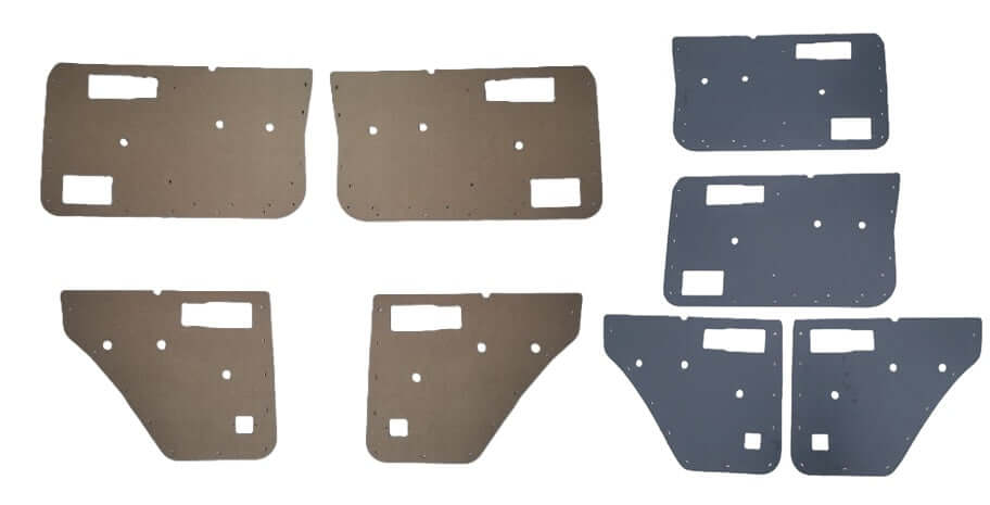 Complete Door Panel Set for Manual Windows fits Jeep Cherokee XJ 84-96