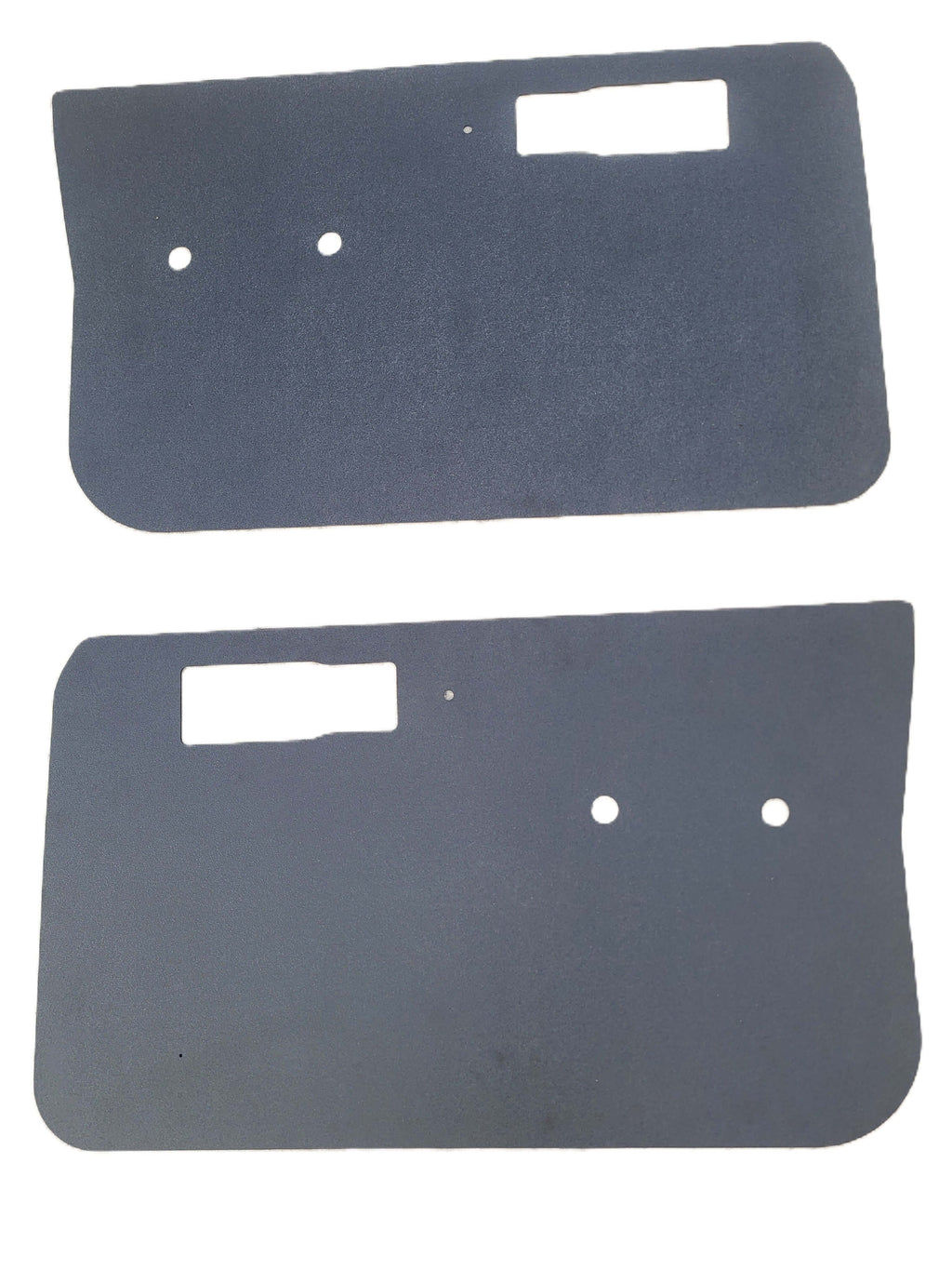 Pair of Front ABS Plastic Door Panels (NO CLIP HOLES) fits Jeep Cherokee XJ/Comanche Pickup MJ 84-96