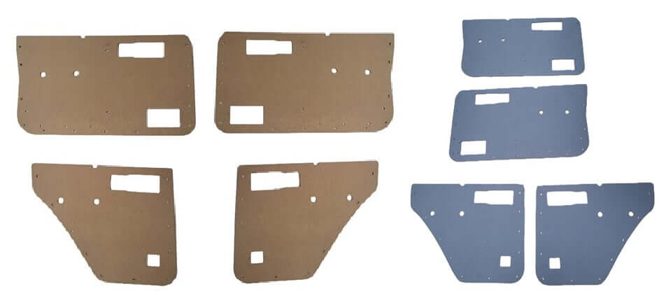 Complete Door Panel Set for Power Windows fits Jeep Cherokee XJ 84-96