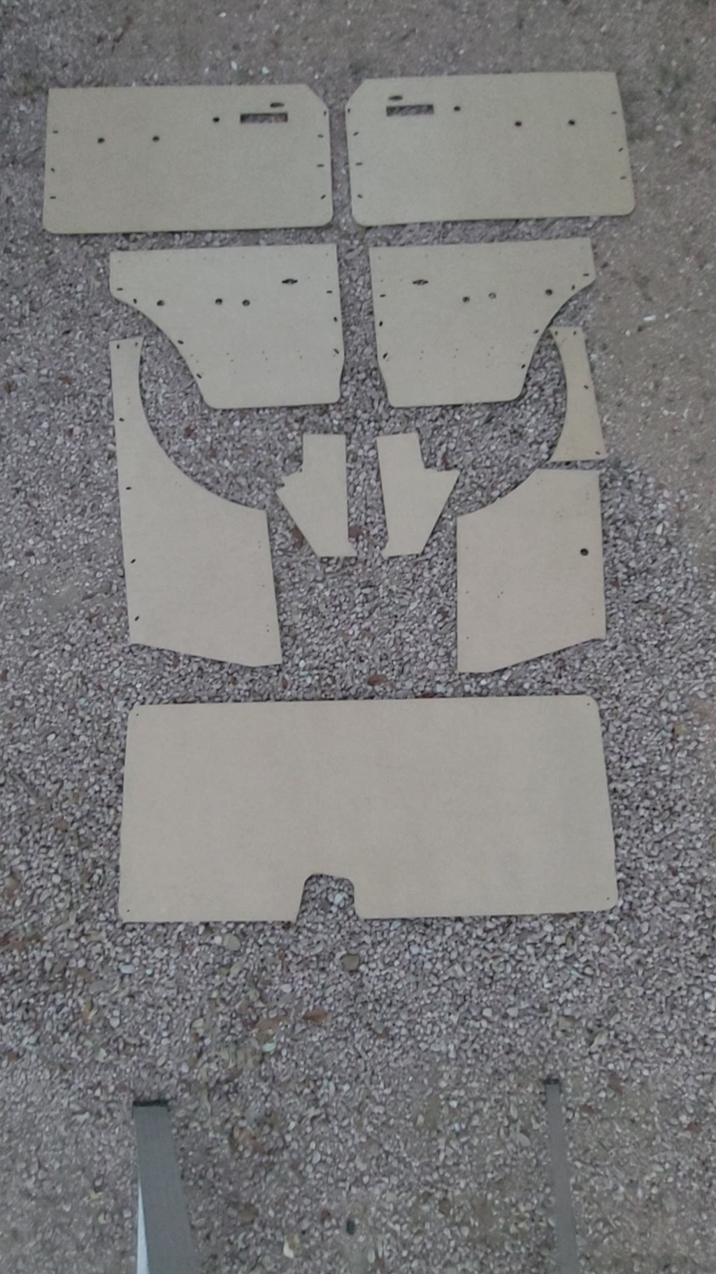 Complete Power Window Door Panel set fits Jeep Grand Wagoneer 84-91