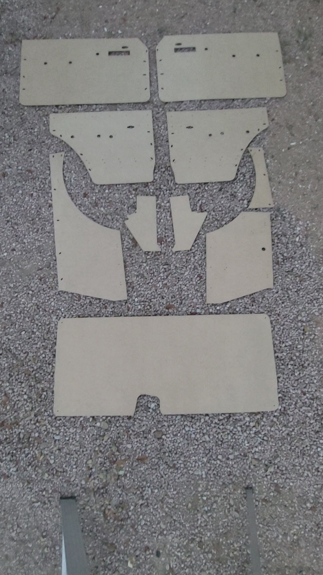 Complete Power Window Door Panel set fits Jeep Grand Wagoneer 84-91