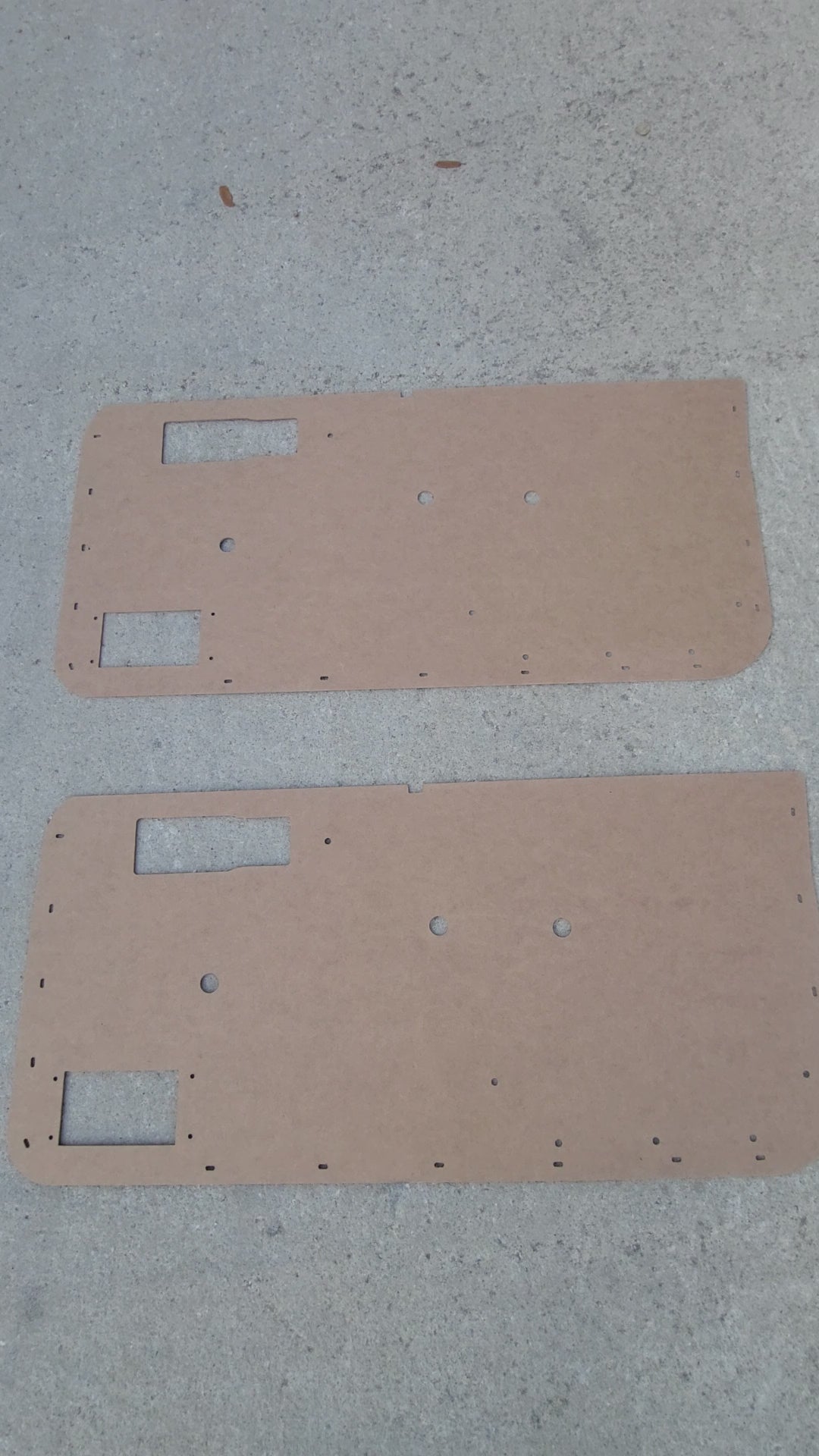Pair of Front 2 Door Panels fits Jeep Cherokee XJ 2 Door Only 84-96