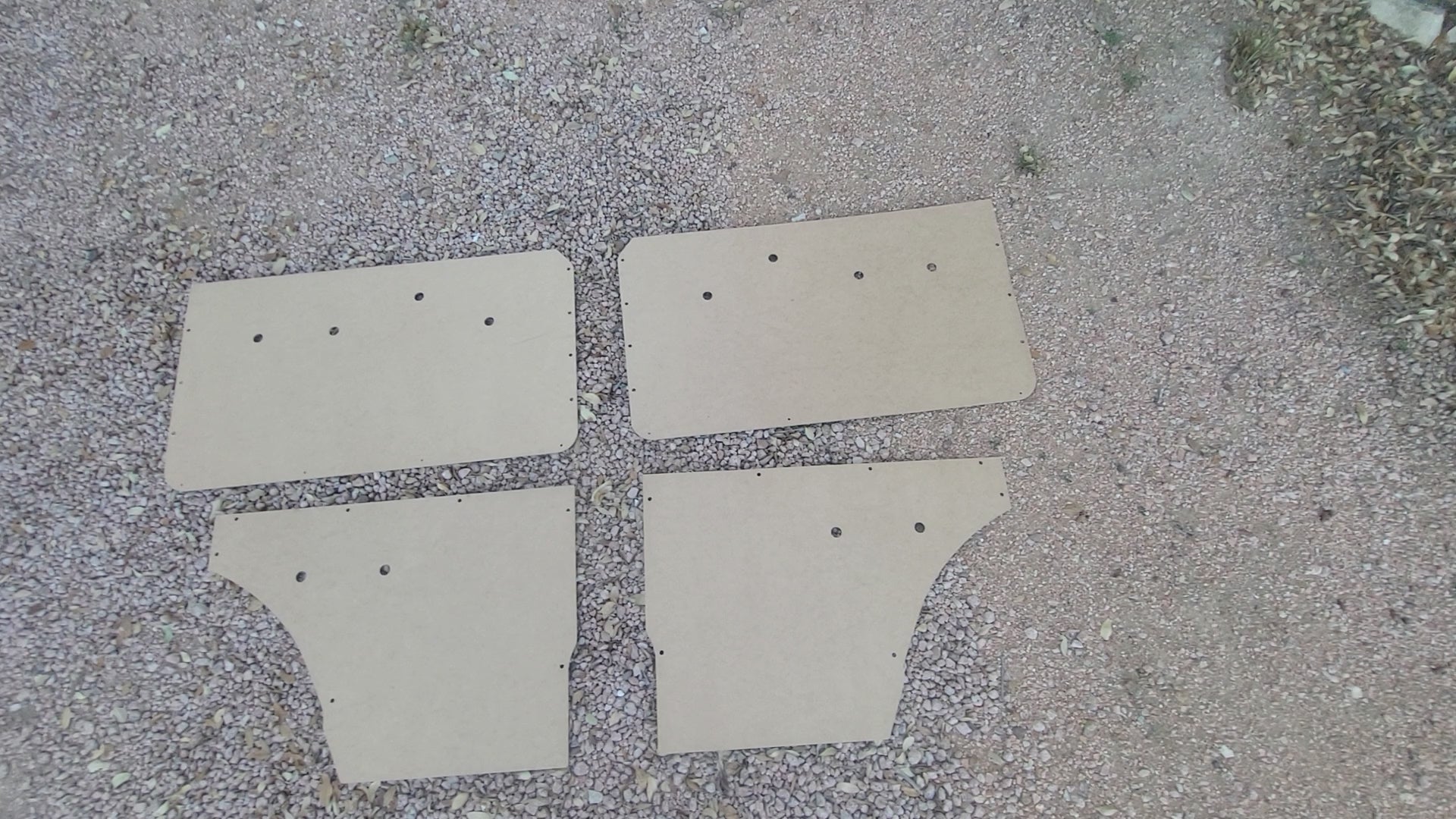 Reproduction Manual Window Front & Rear Panel set fits 2 Door Jeep Cherokee FSJ 78-83