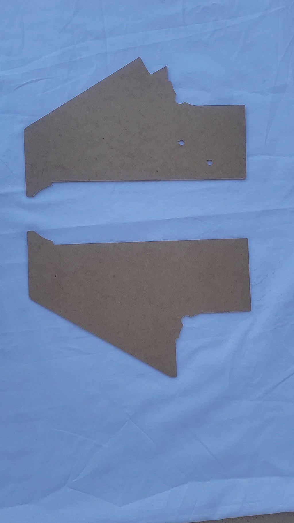 Pair of Kick Panels W/E-Brake Bracket Holes fits Jeep Wagoneer J-Series 81-91