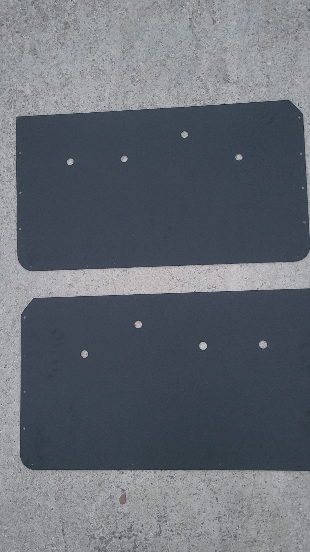 Pair of Manual Window Front & Rear Door Panels fits Jeep Wagoneer 73-83