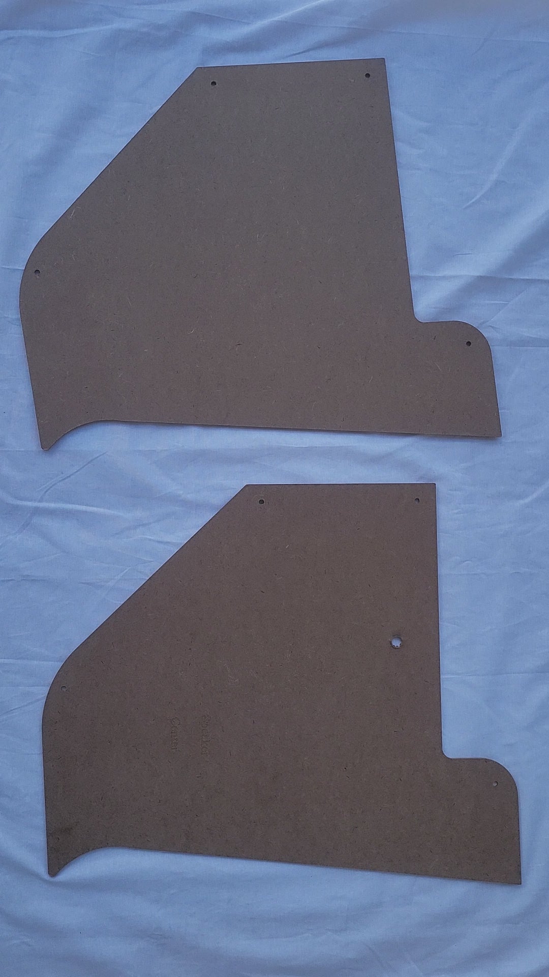 Pair of Interior Kick Panels fits Willys Overland Jeepster 48-51