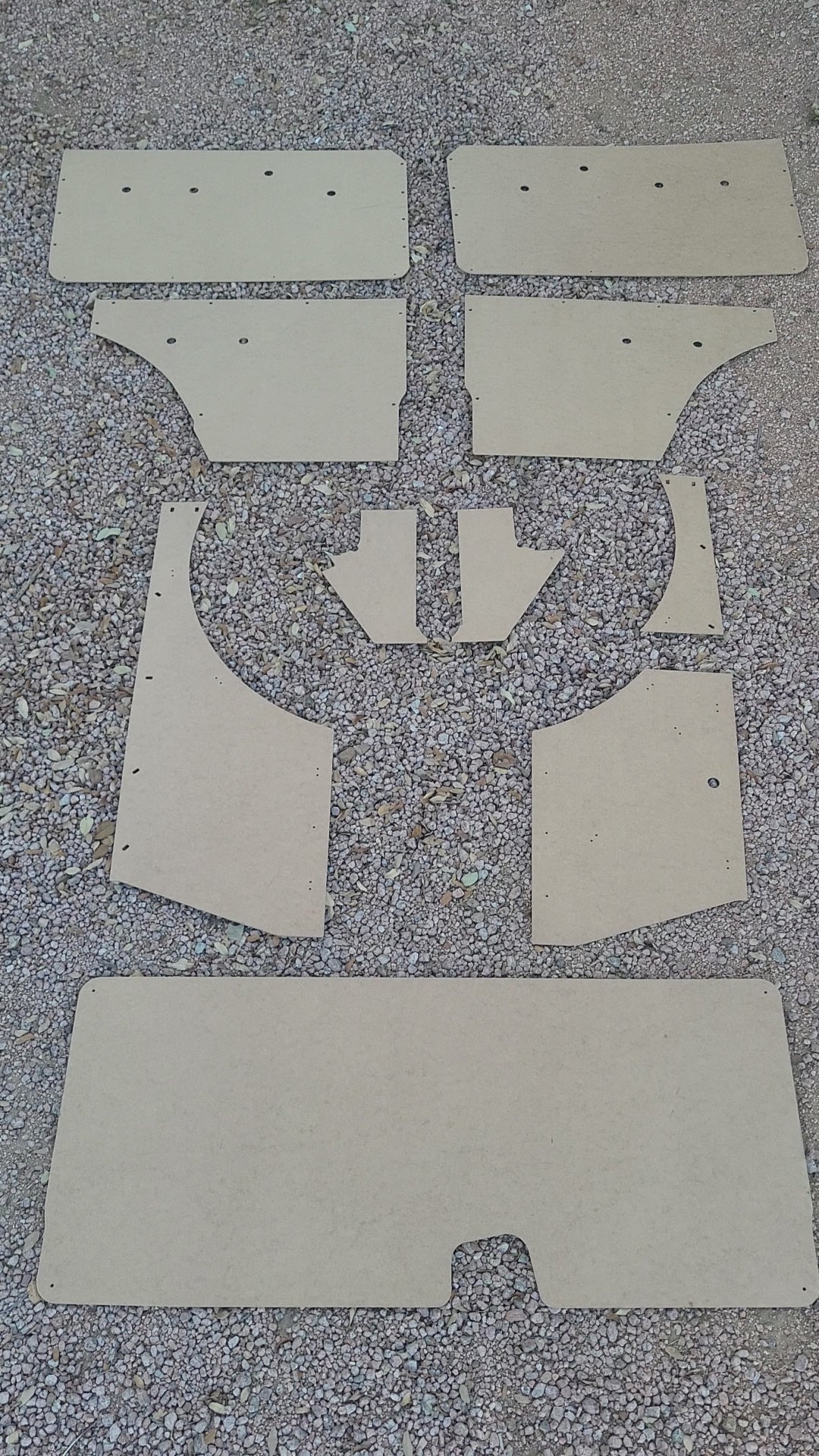 Complete 10 Piece Manual Window Panel set fits 2 Door Jeep Cherokee FSJ 78-83