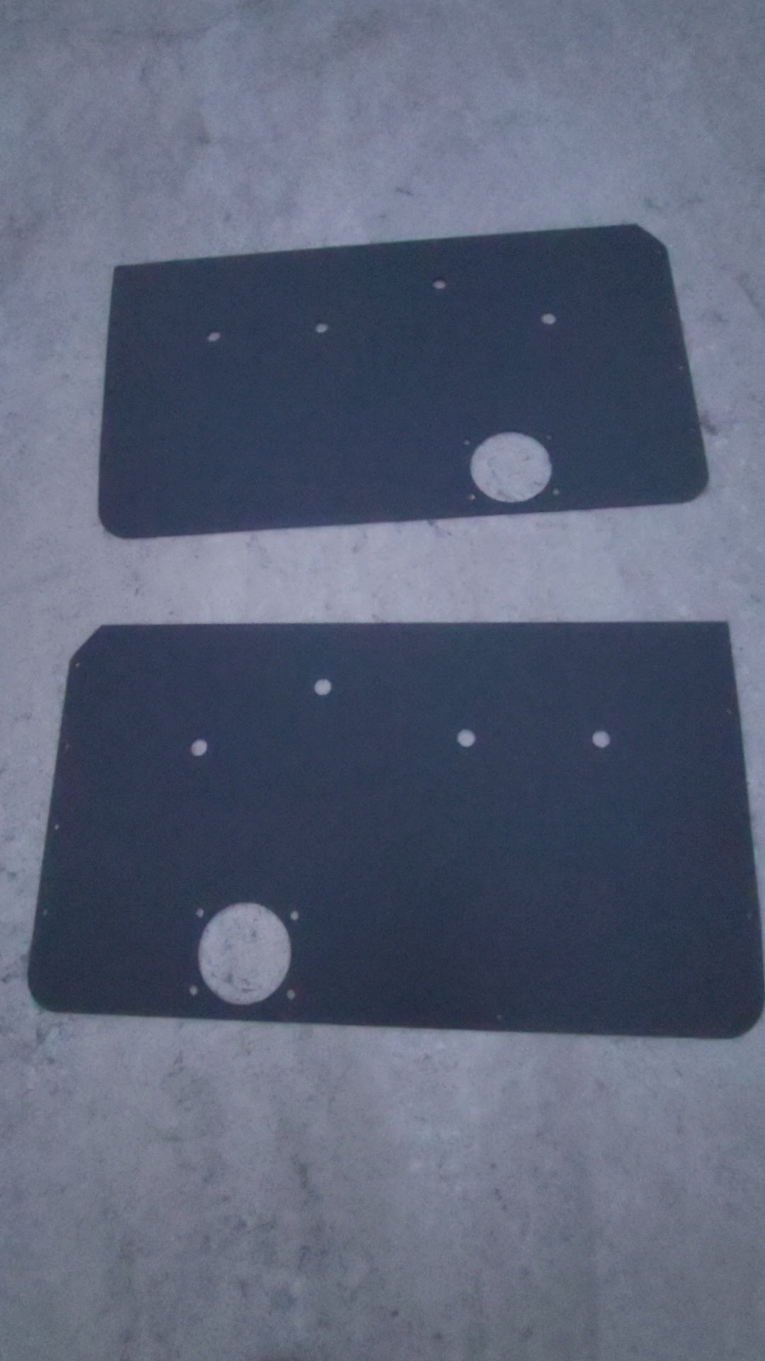 Pair of Manual Front Door Panels fits Jeep Wagoneer 73-83/J-series 73-88