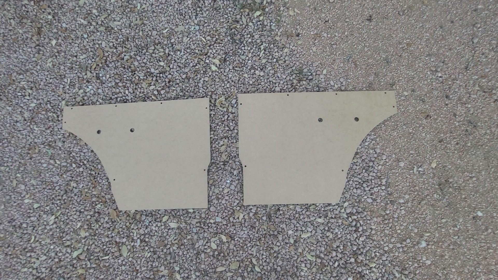 Reproduction Pair of Rear Panels fits 2 Door Jeep Cherokee FSJ 78-83