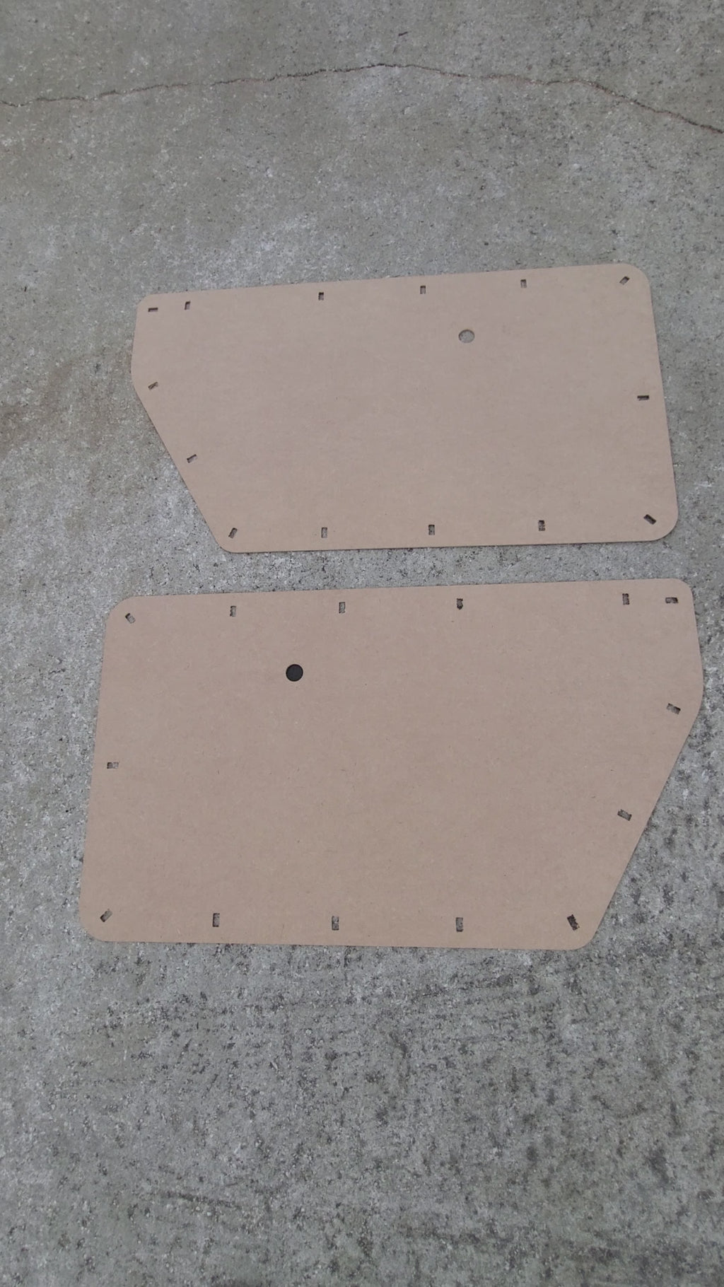 Pair of Interior Door Panels fits International Scout 80 60-62 w/sliding glass