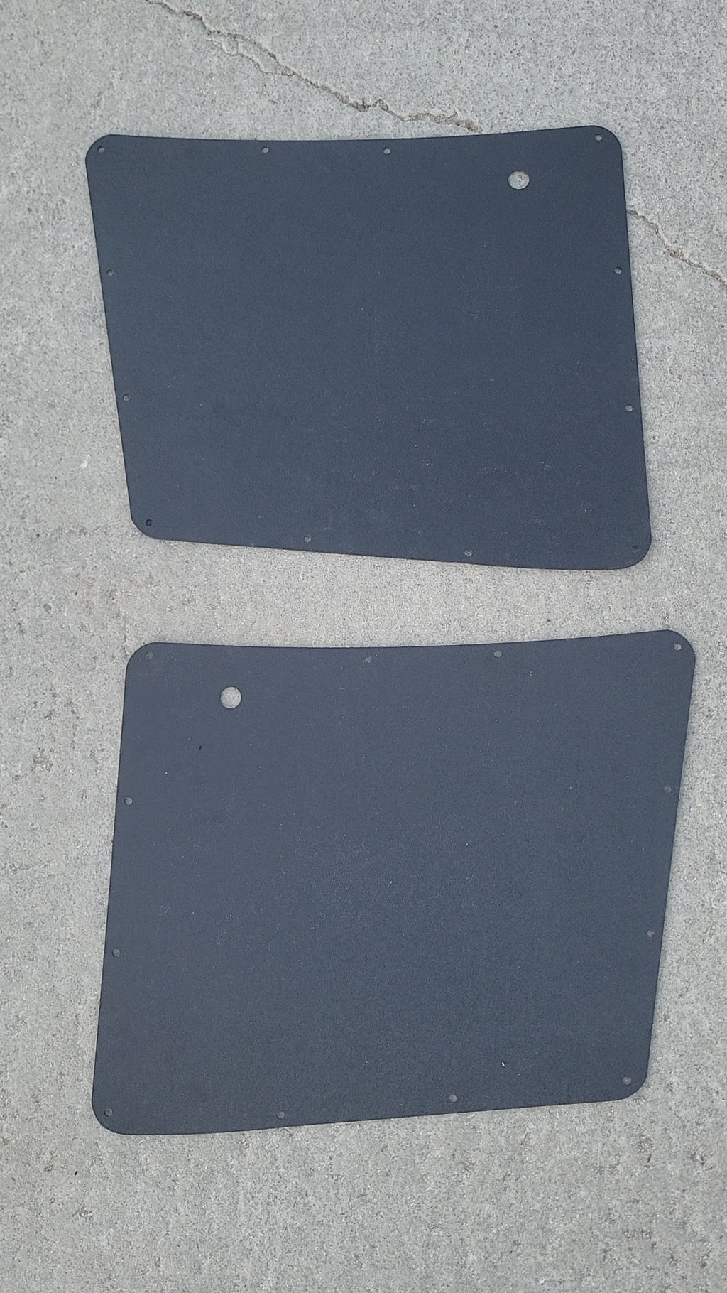Pair of Interior Door Panels fits Willys Overland Jeepster 48-51