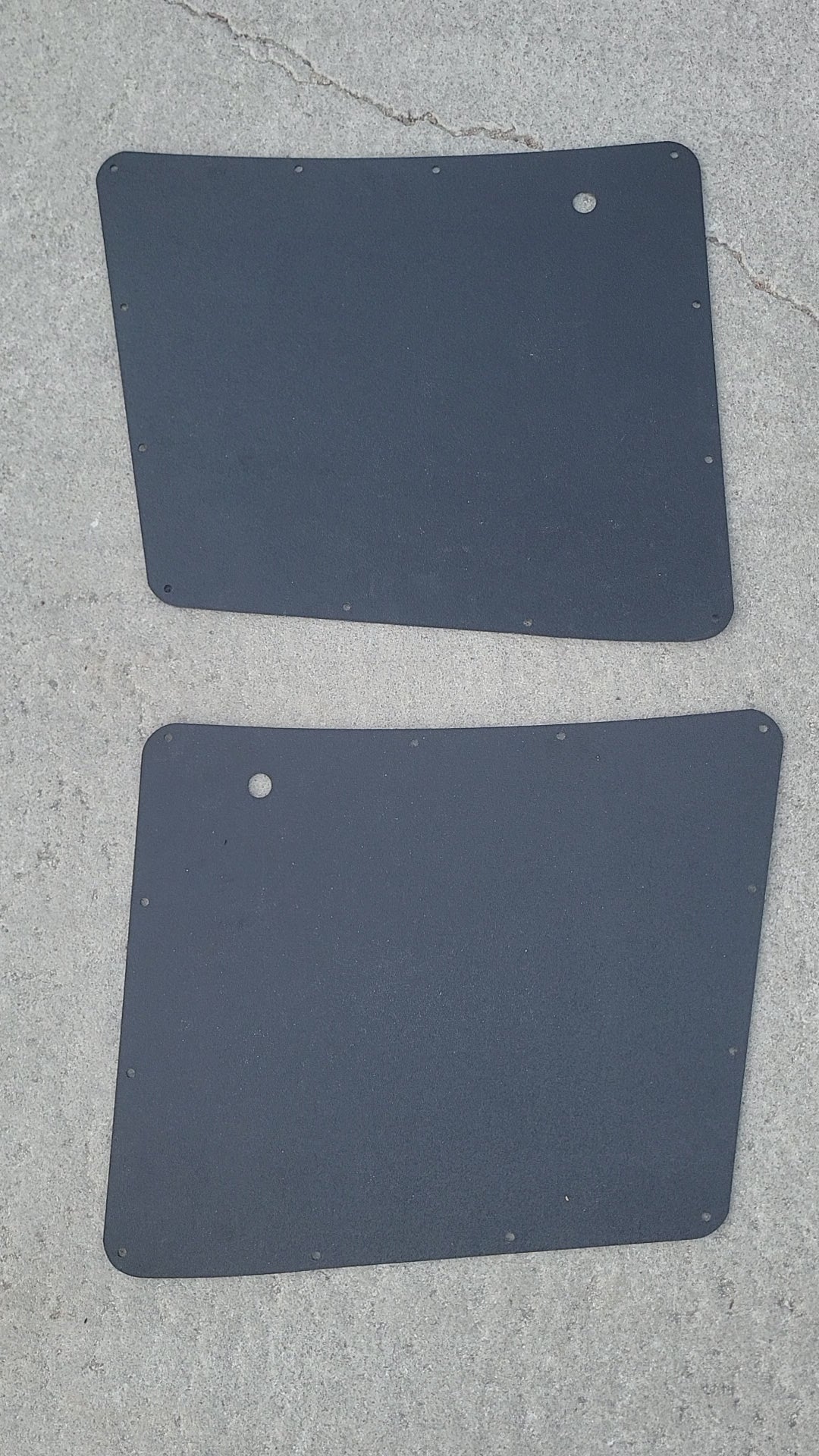 Pair of Interior Door Panels fits Willys Overland Jeepster 48-51